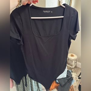 Abercrombie and Fitch black bodysuit
